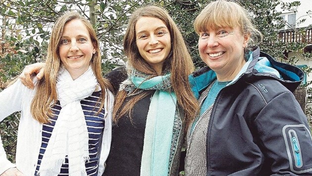 Ein Trio für die Umwelt: Gishild Schaufler, Susanne Popp-Kohlweiss und Sabine Werner (v.l.) von der Salzburger Landesumweltanwaltschaft (Bild: Max Grill)