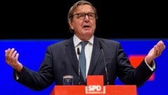 Deutschlands Ex-Kanzler Gerhard Schröder (SPD) (Bild: AFP)