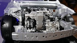 Mazda nennt das selbst entwickelte Brennverfahren „Spark Controlled Compression Ignition“ (SPCCI) oder auch homogene Kompressionszündung. (Bild: Stephan Schätzl)