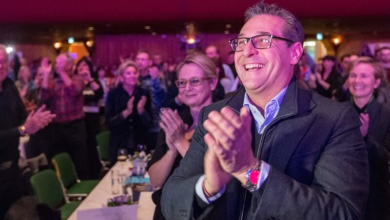 Vizekanzler Heinz-Christian Strache (Bild: APA/EXPA/JAKOB GRUBER)