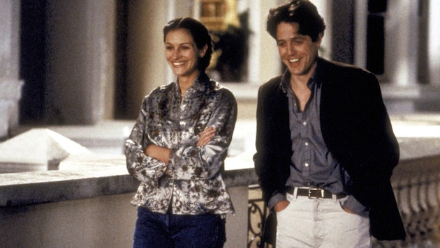 Julia Roberts and Hugh Grant in "Notting Hill" (Bild: www.PPS.at)