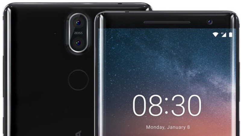 Nokia 8 Sirocco (Bild: Nokia, krone.at-Grafik)