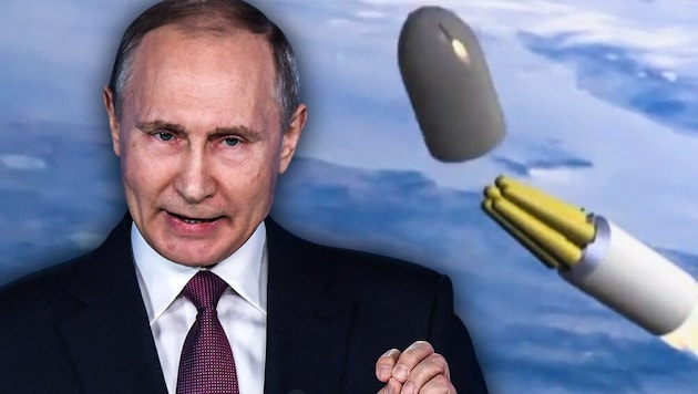 Russlands Machthaber Wladimir Putin hat sich die USA zum Vorbild genommen und ebenfalls ...