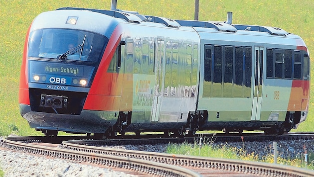 Ein Zug der Mühlkreisbahn (Bild: "Krone")