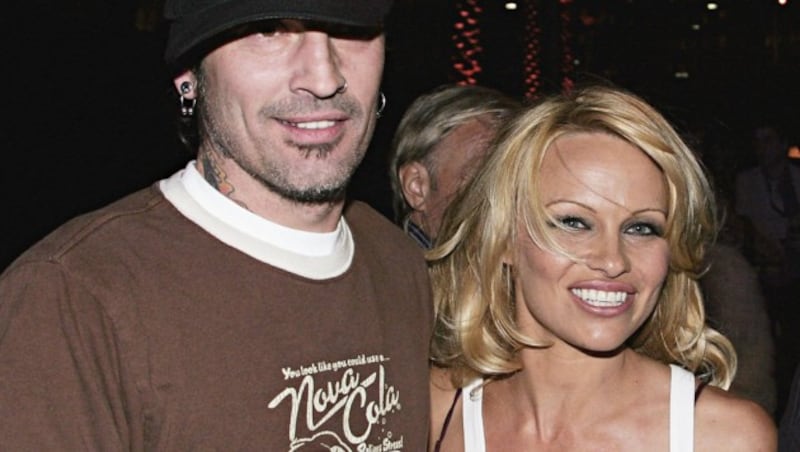 Tommy Lee mit Ex-Frau Pamela Anderson (Bild: 2004 Getty Images)