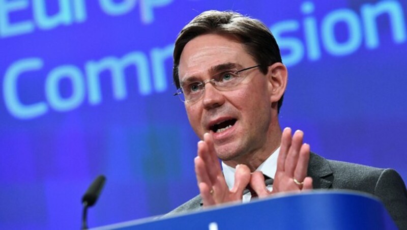 Vizekommisionspräsident Jyrki Katainen betont: „Die EU und die USA sind Verbündete.“ (Bild: AFP)