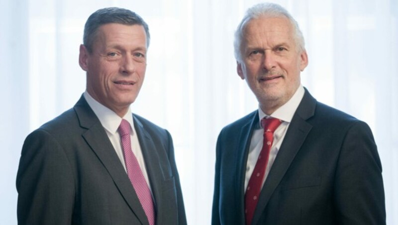 Generalsekretär Christian Pilnacek mit dem damaligen Justizminister Josef Moser (ÖVP) (Bild: APA/Georg Hochmuth)