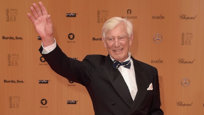 Siegfried Rauch bei der „Bambi“-Verleihung im Jahr 2015 (Bild: AFP)