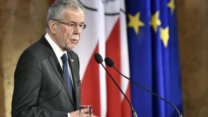 Bundespräsident Alexander Van der Bellen (Bild: APA/HANS PUNZ)