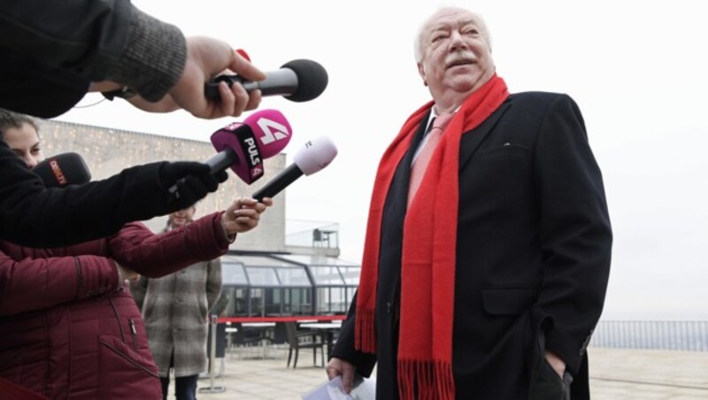 Noch-Bürgermeister Michael Häupl (Bild: APA/HANS KLAUS TECHT)