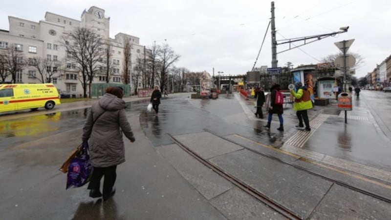 Der Wiener Reumannplatz (Bild: Gerhard Bartel)