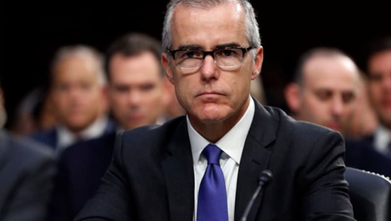 Ex-FBI-Vizedirektor Andrew McCabe (Bild: AP)