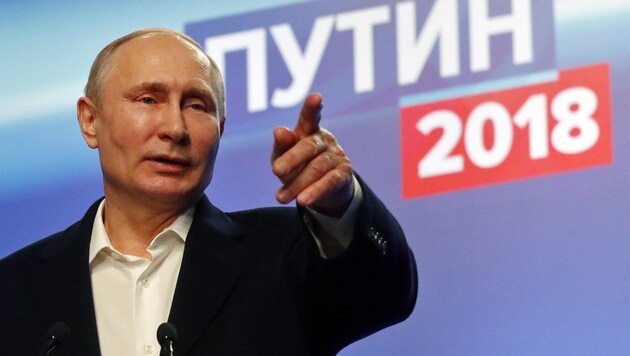 Wladimir Putin (Bild: APA/AFP/POOL/SERGEI CHIRIKOV)