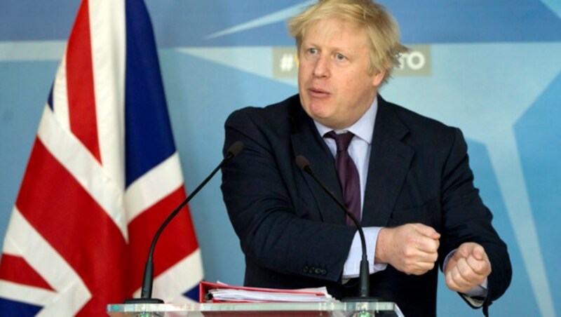 Der frühere britische Außenminister Boris Johnson (Bild: ASSOCIATED PRESS)