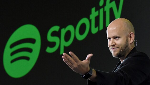 Spotify-Chef Daniel Ek (Bild: AFP)