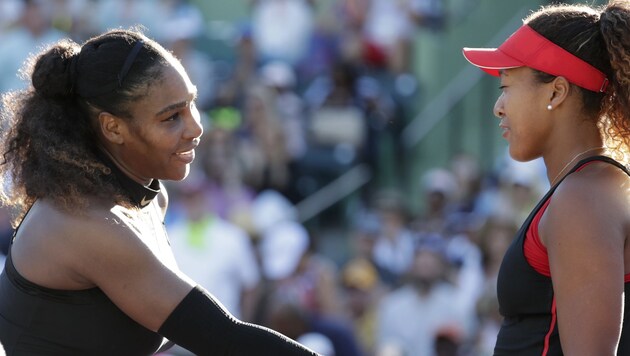 Naomi Osaka besiegt Serena Williams (Bild: AP)