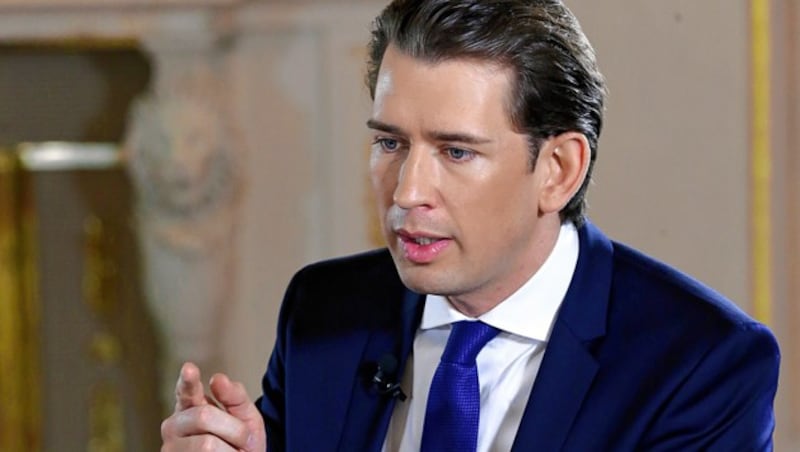 Bundeskanzler Sebastian Kurz (Bild: Klemens Groh)