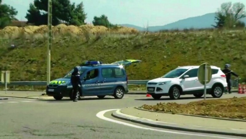 Terrorattacke in der französischen Ortschaft Trebes (Bild: AP)