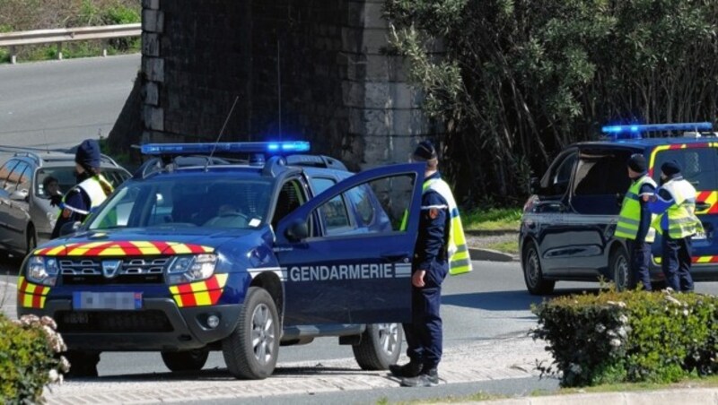 Anti-Terror-Einsatz in der französischen Ortschaft Trebes (Bild: AFP)