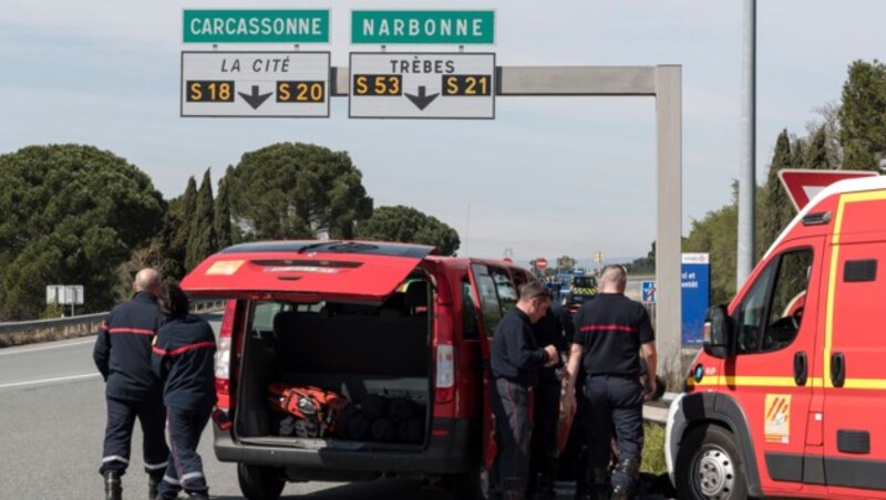 Terrorangriff in Carcassonne/Frankreich (Bild: AP)