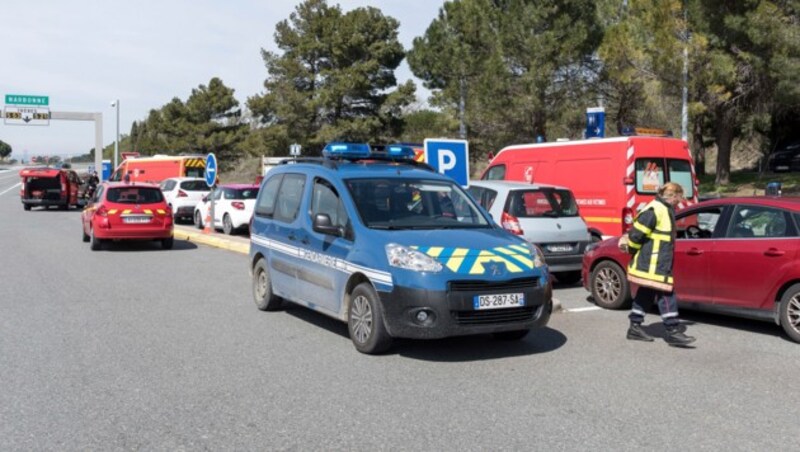 Terrorangriff in Carcassonne/Frankreich (Bild: AP)