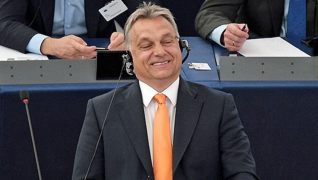 Ungarns Premier Viktor Orban führt die EU an der Nase herum. (Bild: AFP)