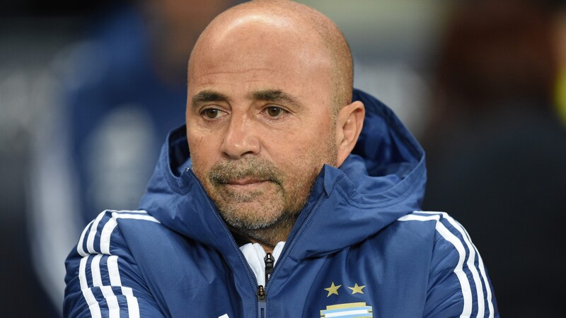 Jorge Sampaoli coached Argentina's national team from 2017 to 2018. (Bild: APA/AFP/Oli SCARFF)