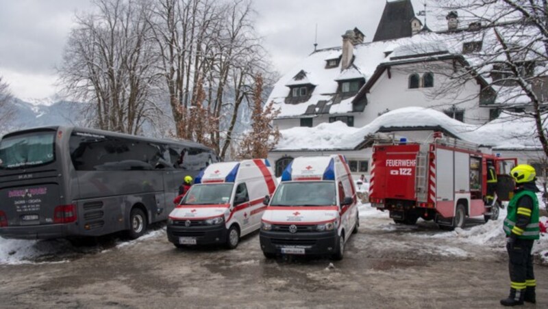 Vor dem Hotel Koller passierte der Unfall. (Bild: FOTOKERSCHI.AT/KERSCHBAUMMAYR)