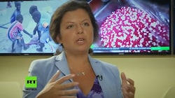 RT-Chefredakteurin Margarita Simonjan (Bild: Screenshot/RuptlyTV)
