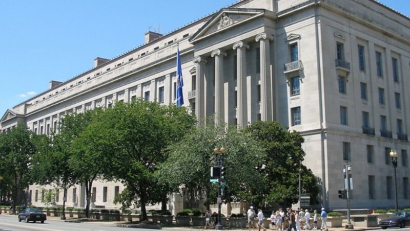 Das Justizministerium in Washington (Bild: Screenshot/Wikipedia)