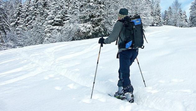 Ein Skitourengeher wird auf der Koralm vermisst (Symbofoto) (Bild: stock.adobe.com (Symbolbild))