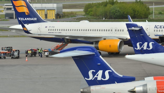 Der Flughafen in Stockholm