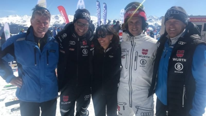 Wolfgang Kos, Ralph Eder, Martha Schultz, Josef Ferstl und Wolfgang Mair (Bild: Claus Meinert/Kronenzeitung)