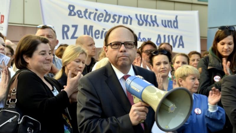 Thomas Szekeres, der Präsident der Ärztekammer Wien (Bild: APA/HERBERT PFARRHOFER)