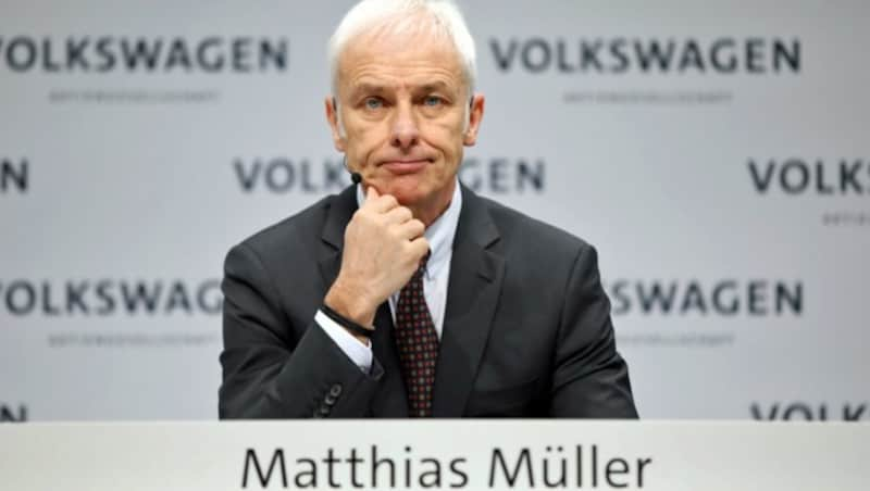 Volkswagen-Konzernchef Matthias Müller (Bild: APA/dpa/Jörg Carstensen)