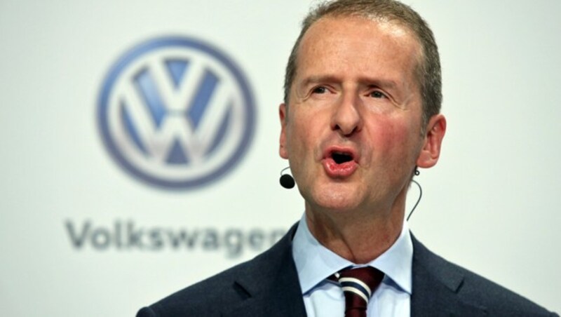 Der Austro-Bayer Herbert Diess: Ist er der neue starke Mann bei VW? (Bild: RONNY HARTMANN/AFP)