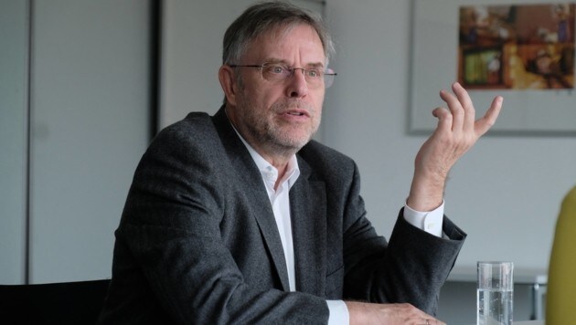 Ehemaliger Chief-Technology-Officer bei IBM, heute Autor und Philosoph: Gunter Dueck. (Bild: Horst Einöder)