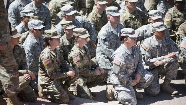 Arizonas Nationalgarde (Bild: AFP)