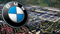 Das BMW-Werk in Steyr (Bild: BMW, krone.at-Grafik)