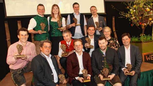 Die Sieger der Steirischen Weintrophy in zwölf Kategorien auf einen Blick (Bild: Jauschowetz Christian)
