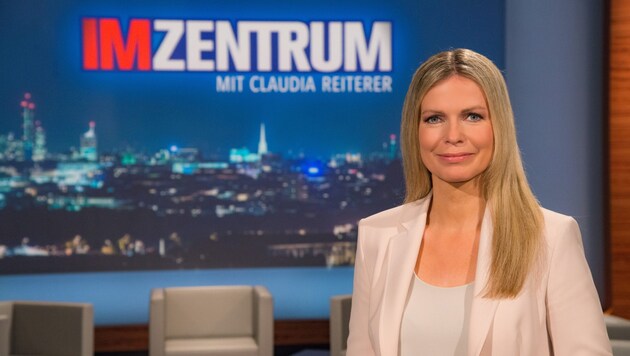 Claudia Reiterer moderiert seit Jänner 2017 „Im Zentrum“. (Bild: ORF)
