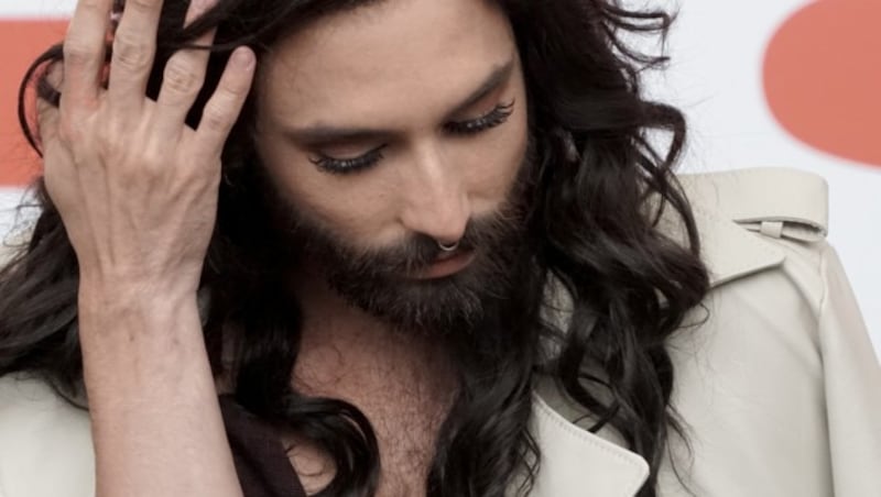 Conchita Wurst wurde von einem Ex-Freund erpresst und ging nun mit dem Geständnis an die Öffentlichkeit, dass sie HIV-positiv ist. (Bild: AFP)