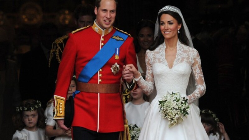 Prinz William und Herzogin Kate (Bild: AFP)