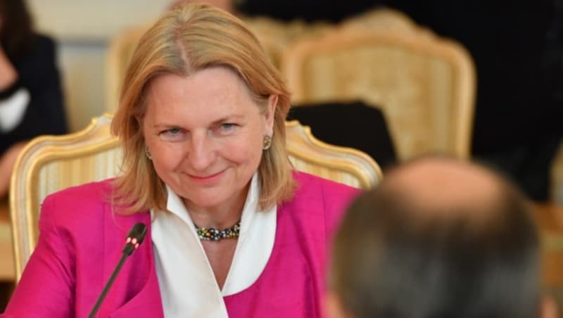 Karin Kneissl (Bild: AFP)