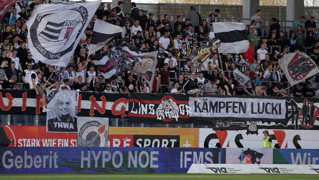 There will be pictures like this again on Sunday against Rapid. (Bild: GEPA)