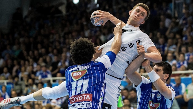 Wird Nikola Bilyk mit dem THW Kiel im Februar 2021 auch noch Handball-Pokalsieger 2020? (Bild: AP)