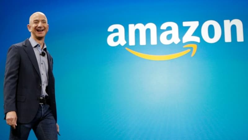 Amazon-Gründer Jeff Bezos ist der reichste Mann der Welt. (Bild: AP)
