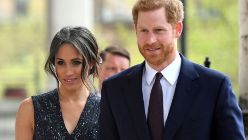 Prinz Harry und seine Meghan (Bild: AFP)