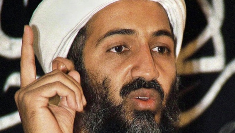 Terrorpate Osama bin Laden (Bild: AP)