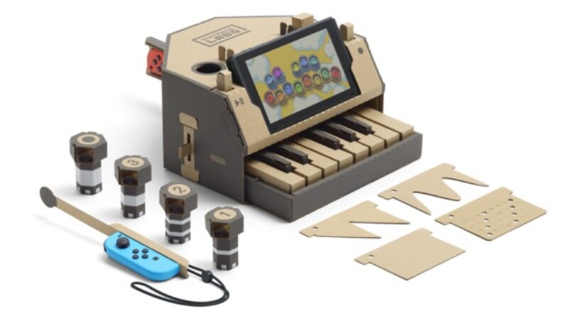 Das Nintendo-Labo-Klavier. (Bild: Nintendo)